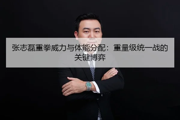 张志磊重拳威力与体能分配：重量级统一战的关键博弈